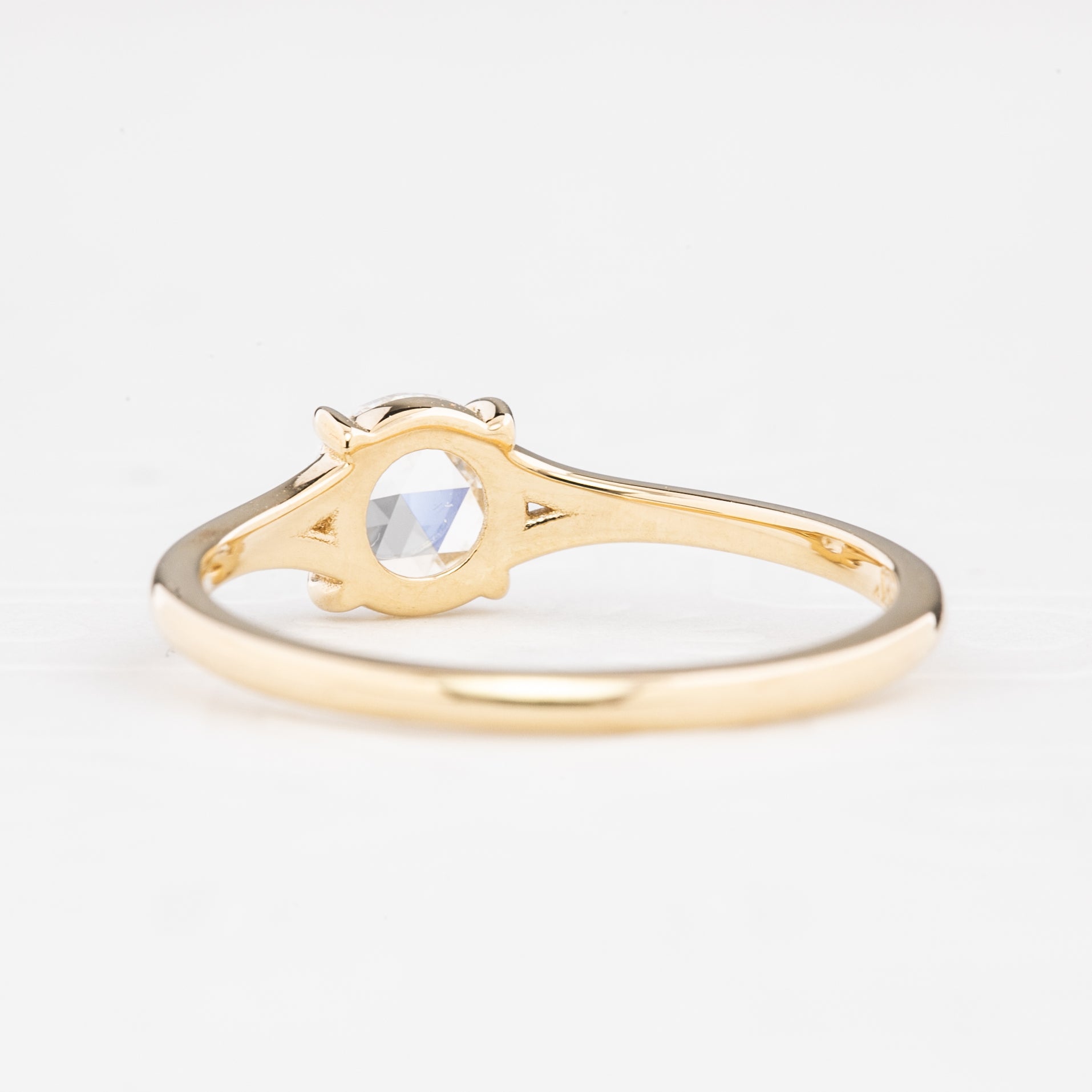 Kylie Ring, 0.50ct Round Rose Cut Diamond