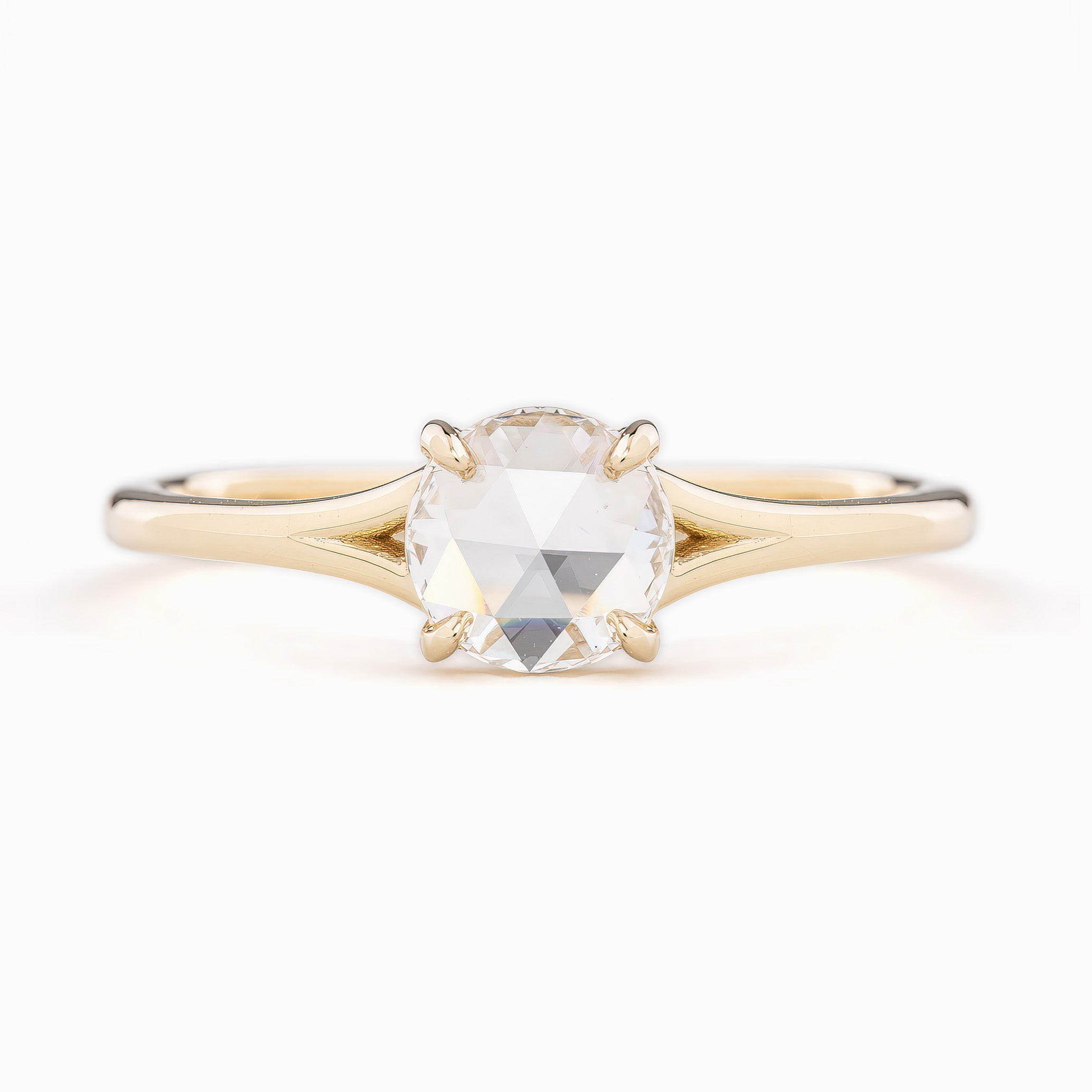 Kylie Ring, 0.50ct Round Rose Cut Diamond