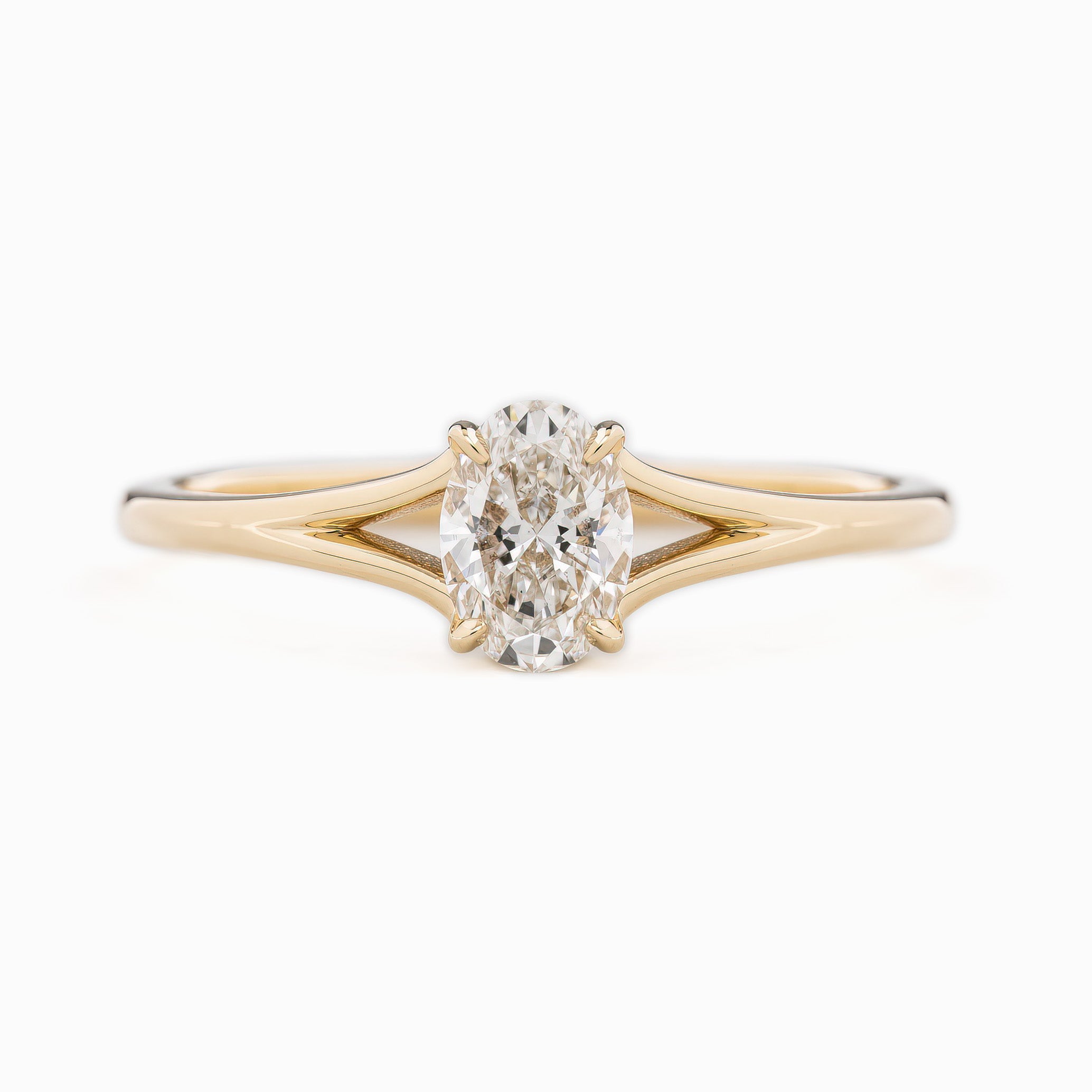 Kylie Oval Diamond Ring