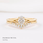 Kylie Oval Rose Cut Diamond Ring