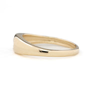 Dome Oval Diamond Ring