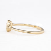Estel Ring, 0.30ct Oval Rose Cut Diamond