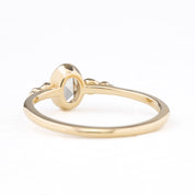 Estel Ring, 0.30ct Oval Rose Cut Diamond