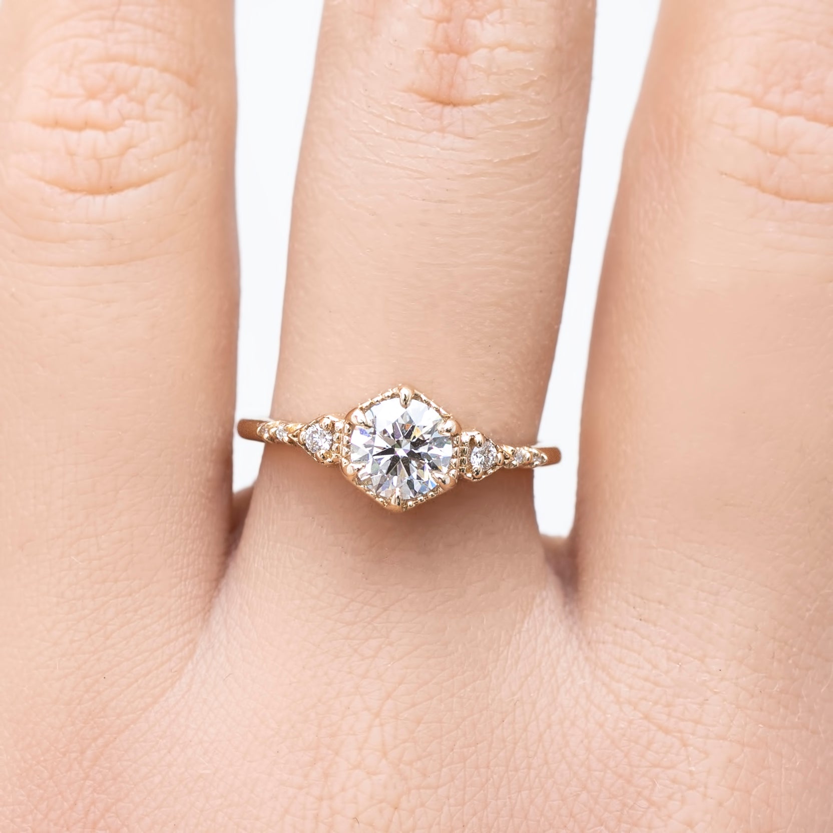 Agatha Ring, 1.00ct Lab Diamond | GIA Certified