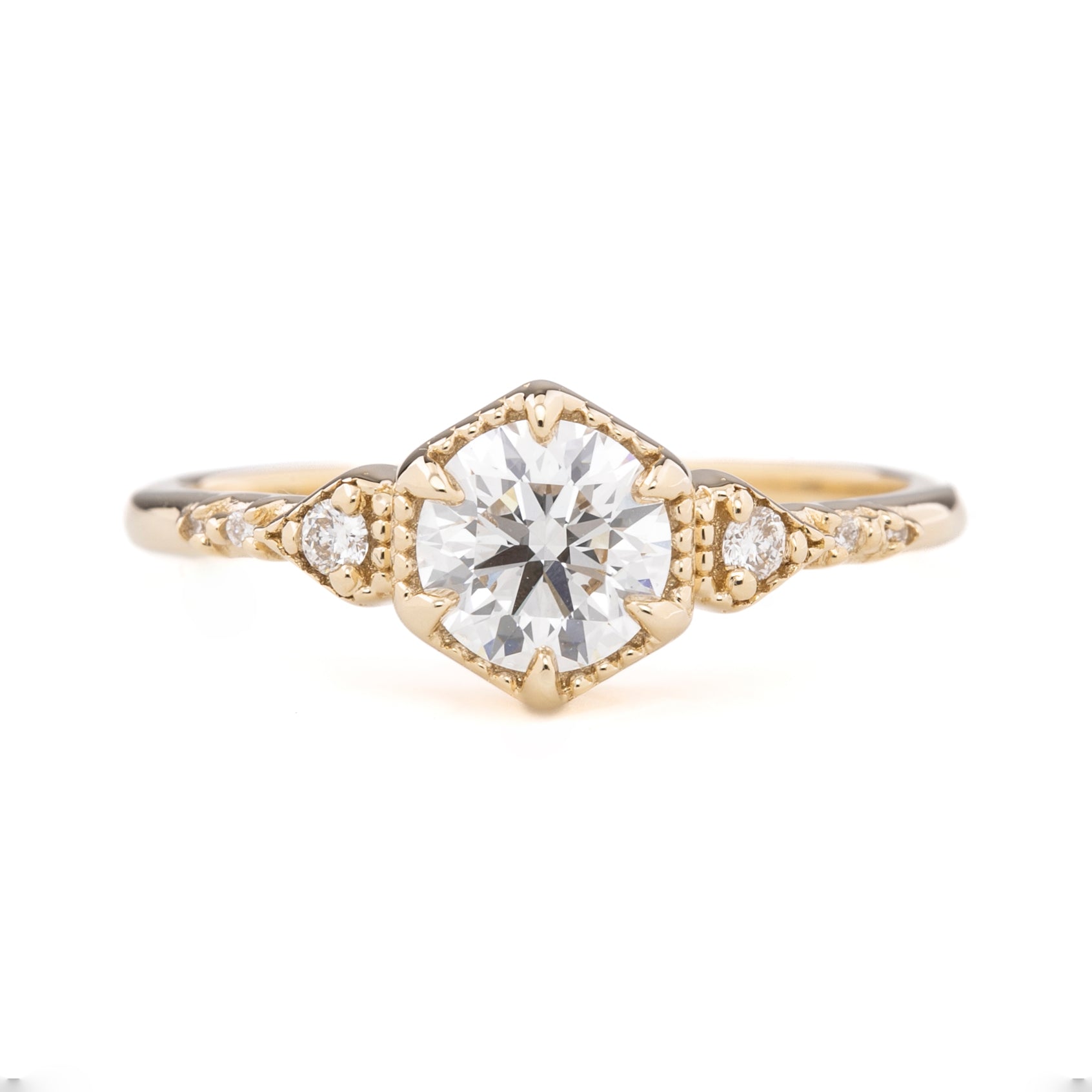 Agatha Ring, 1.00ct Lab Diamond | GIA Certified
