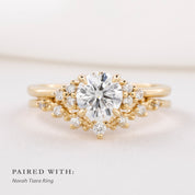 cla-r109rd paired with Norah tiara ring