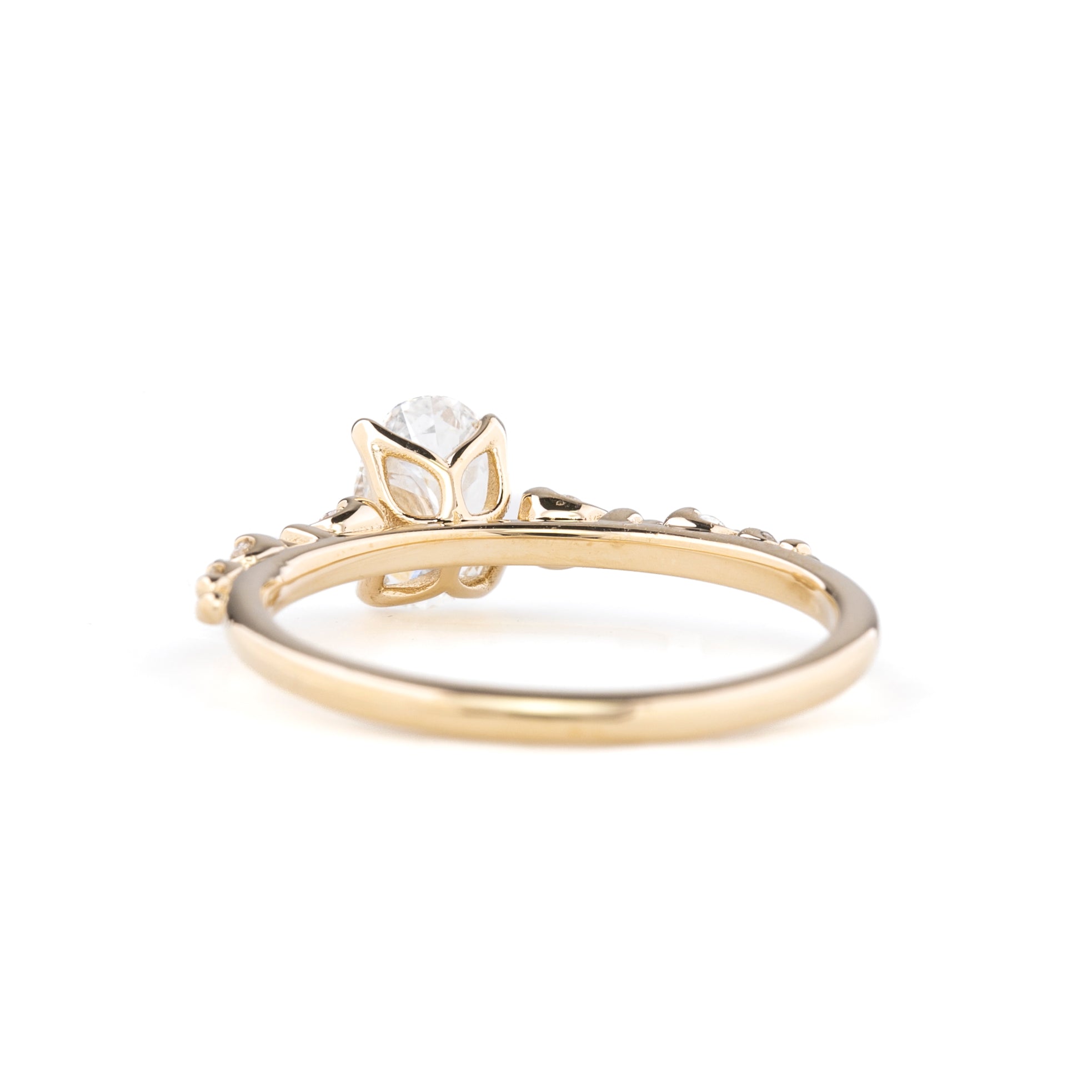 Wisteria Oval Diamond Ring