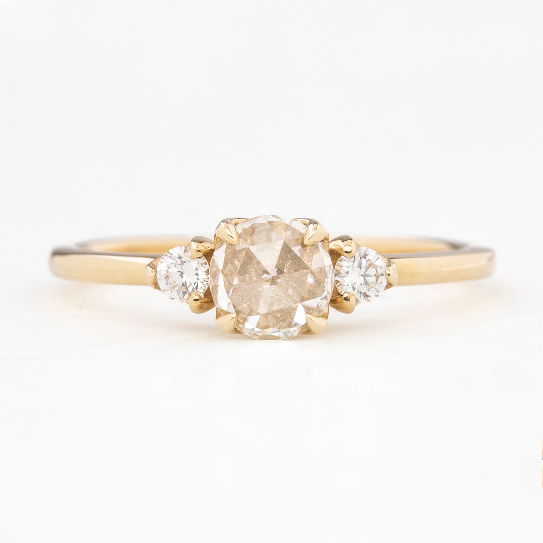 Estel Ring, 0.45ct Rose Cut Diamond