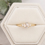 Estel Ring, 0.45ct Rose Cut Diamond