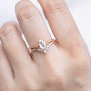 Nina Oval Rose Cut Diamond Ring