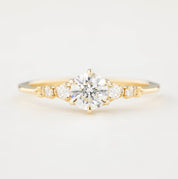 Estel Fleur Ring, 0.50ct Diamond | GIA Certified