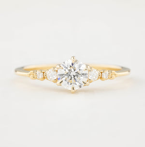 Estel Fleur Ring, 0.50ct Diamond | GIA Certified