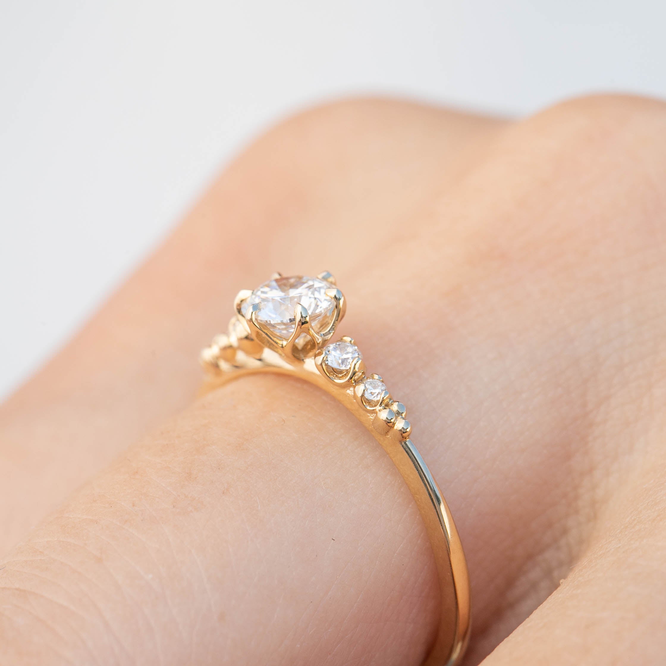 Estel Fleur Ring, 0.50ct Diamond | GIA Certified