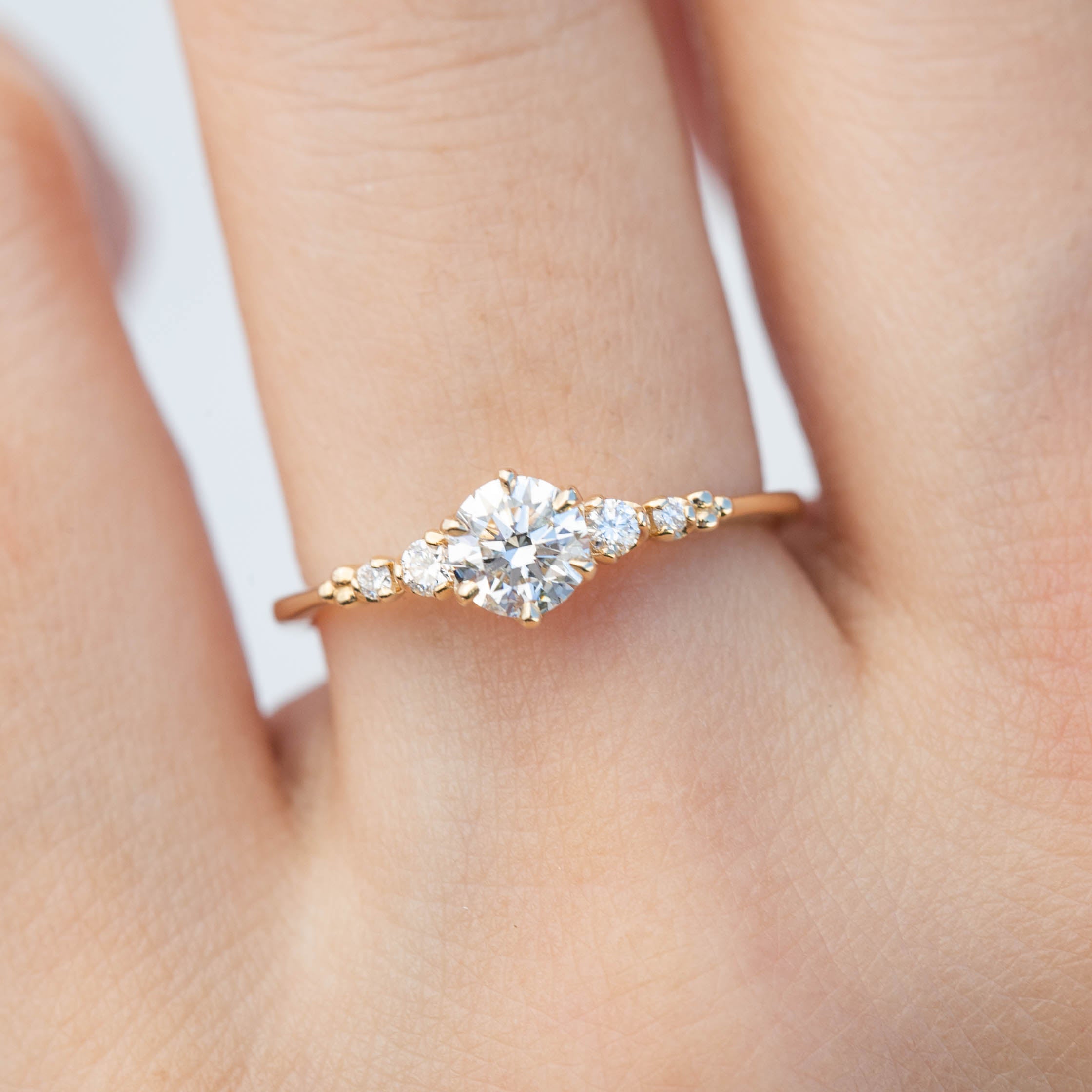 Estel Fleur Ring, 0.50ct Diamond | GIA Certified