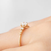 Estel Fleur Ring, 0.50ct Diamond | GIA Certified