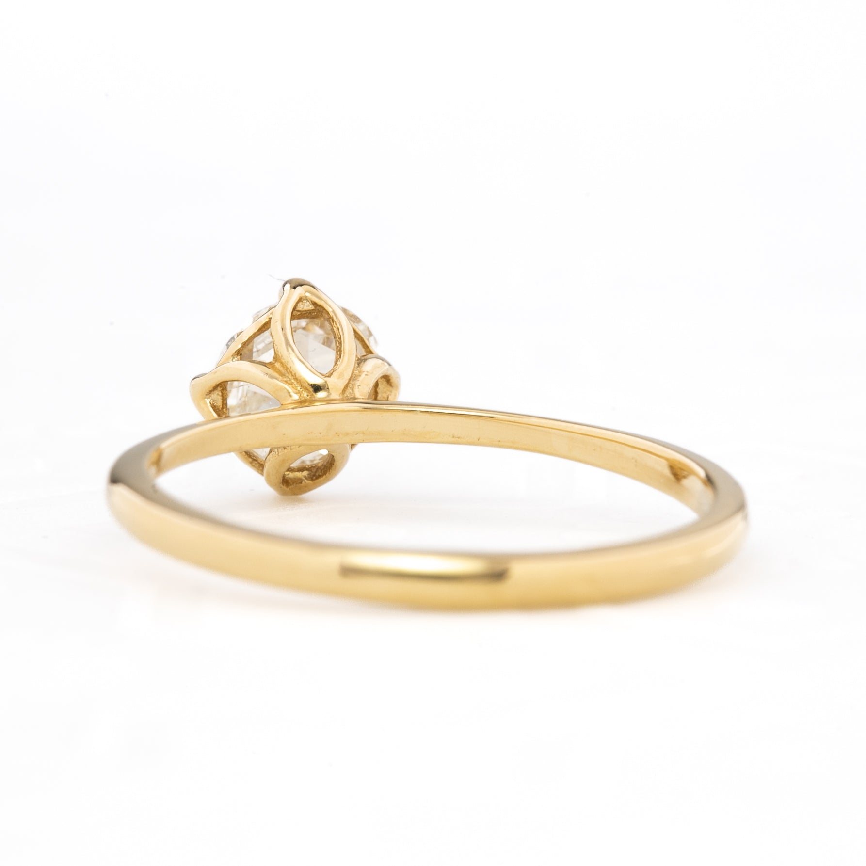 Alice Ring, 0.50ct Round Rose Cut Diamond