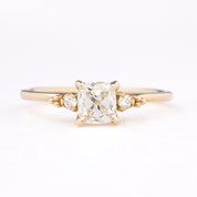 Estel Ring, 0.84st Cushion Diamond | GIA Certified