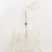 Dahlia Birthstone Bracelet