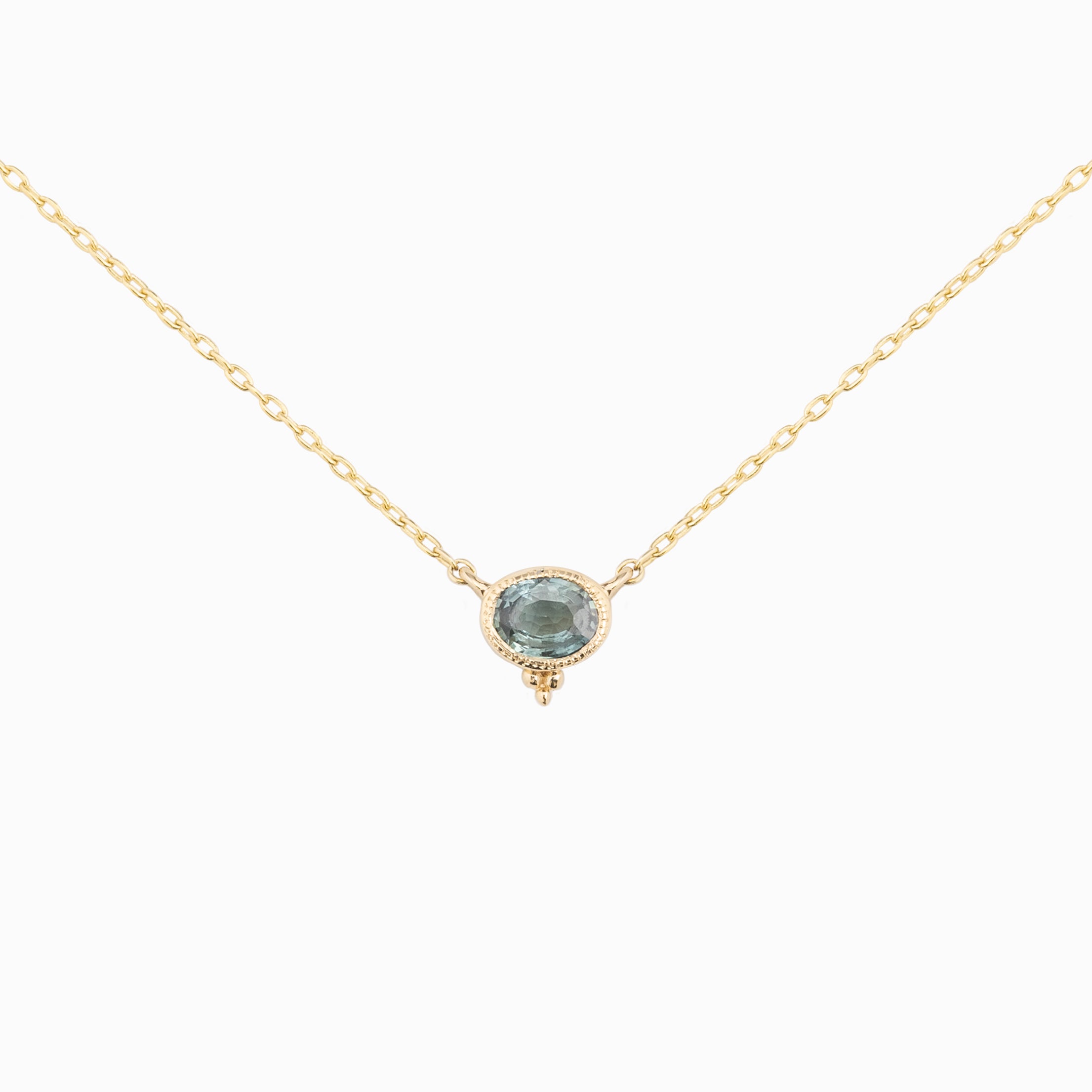 Iris Sapphire Necklace
