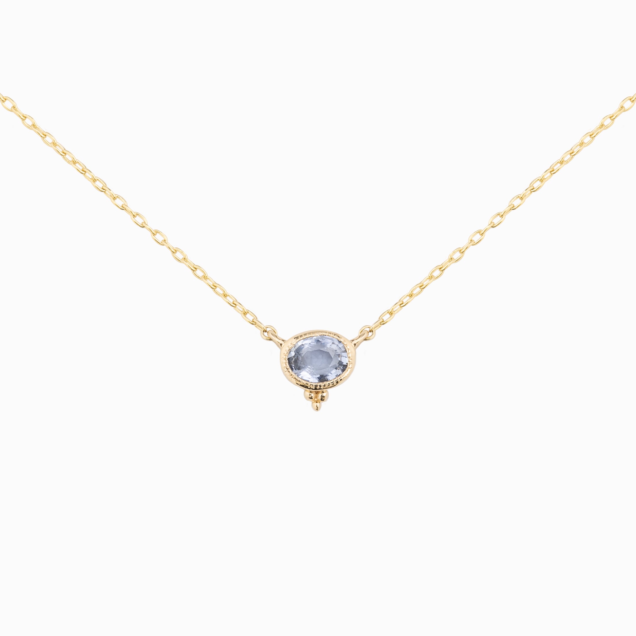Iris Sapphire Necklace