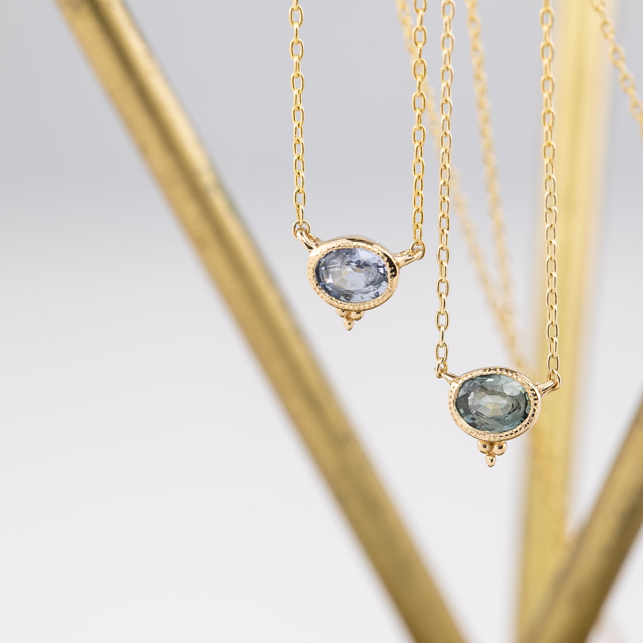 Iris Sapphire Necklace