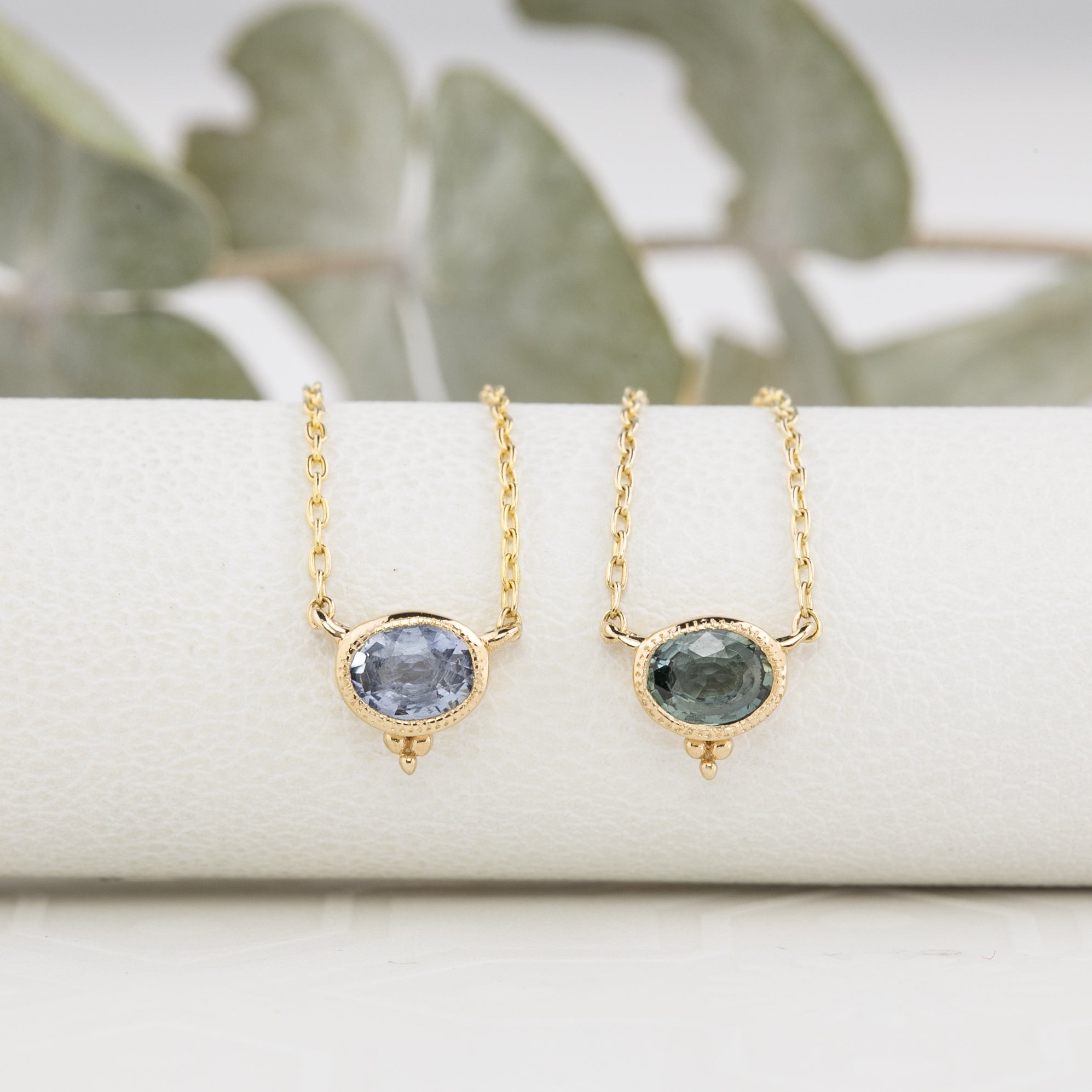 Iris Sapphire Necklace