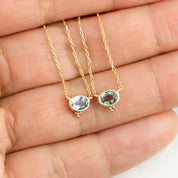 Iris Sapphire Necklace