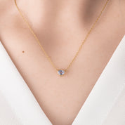 Iris Sapphire Necklace