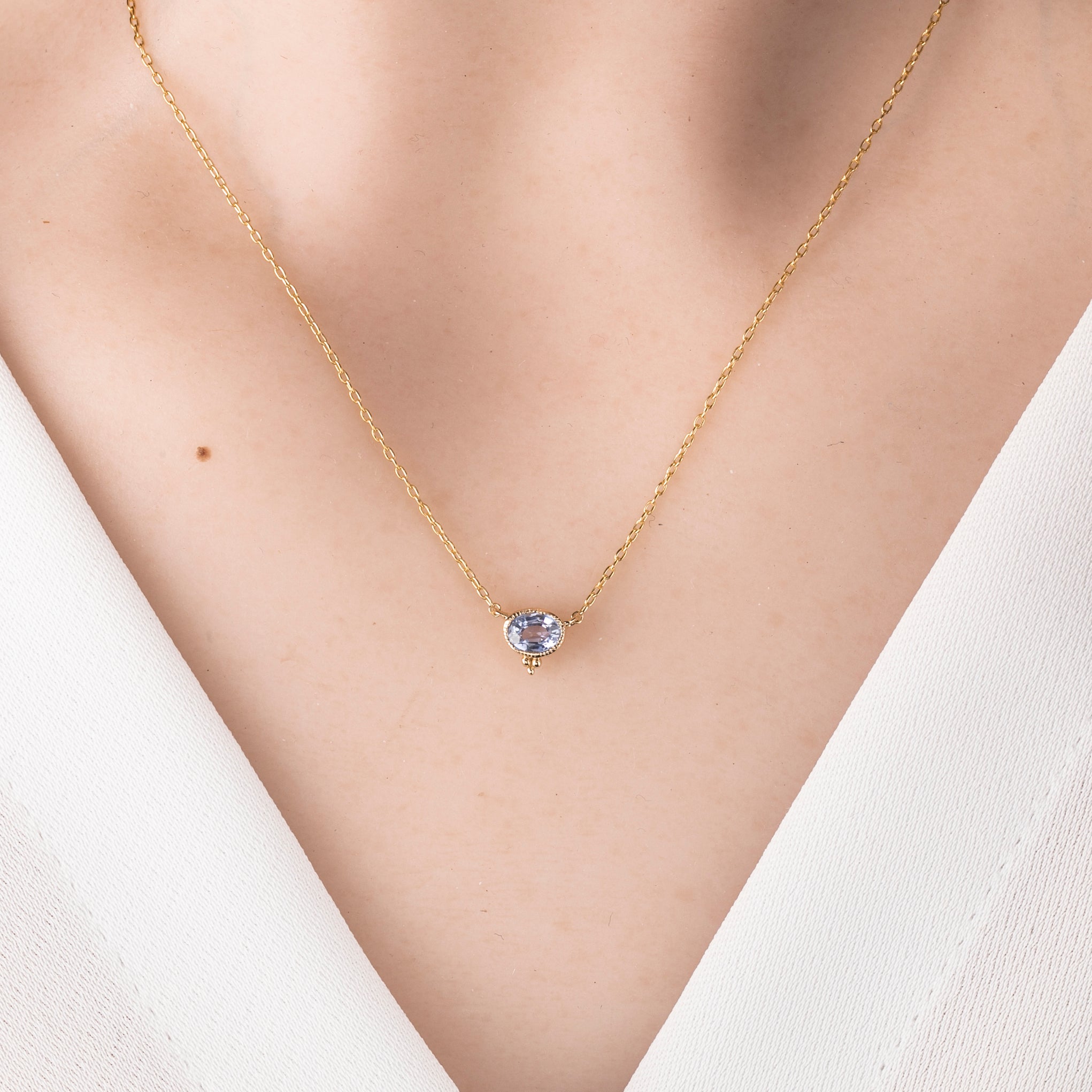 Iris Sapphire Necklace