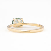 Sara Ring, 1.04ct Montana Sapphire, oval shape gemstone