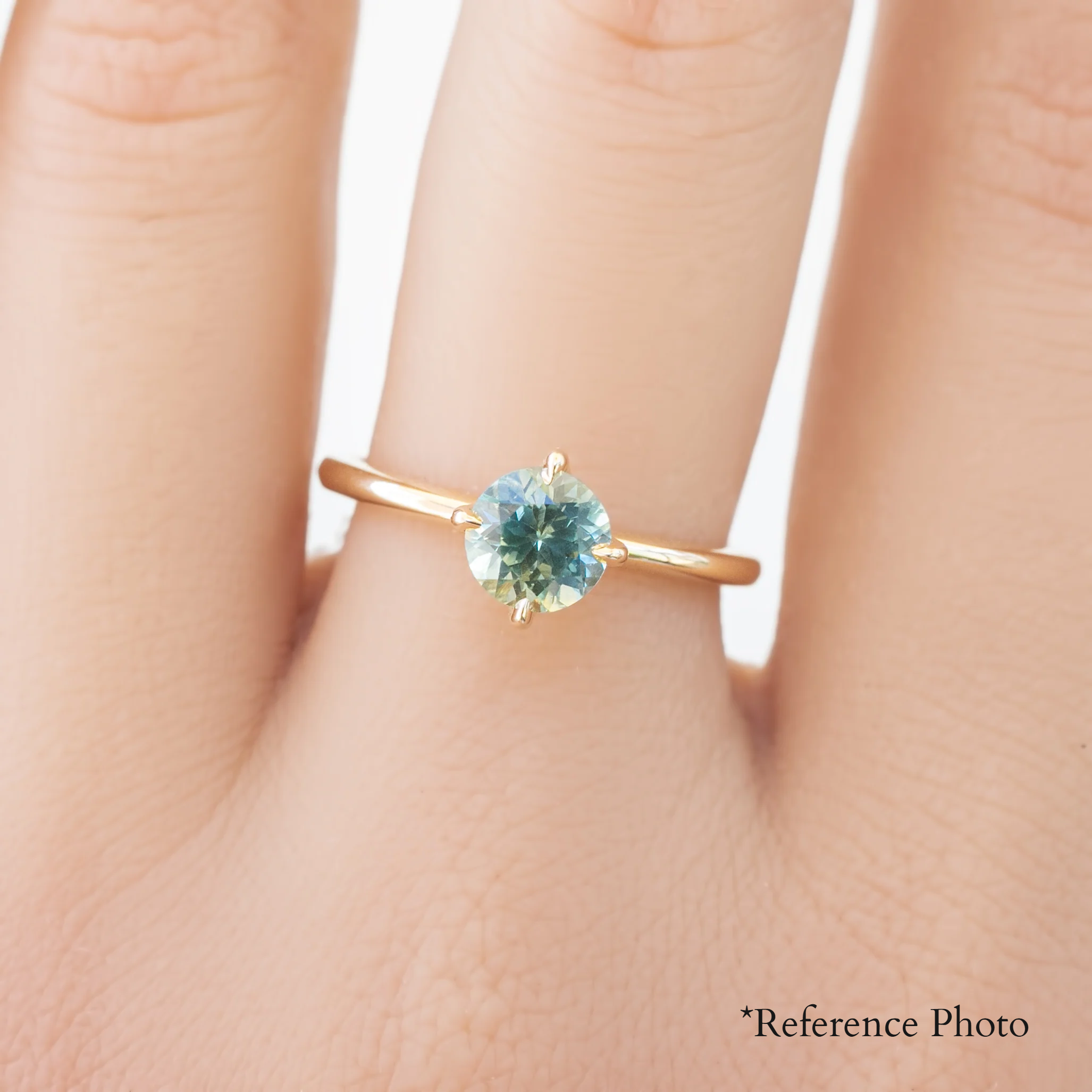 Alice Ring, 0.85ct Montana Sapphire