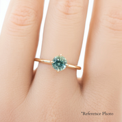 Alice Ring, 0.85ct Montana Sapphire