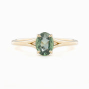 Kylie Ring, 0.60ct Madagascar Sapphire, oval shape gemstone