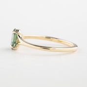 Kylie Ring, 0.60ct Madagascar Sapphire, oval shape gemstone