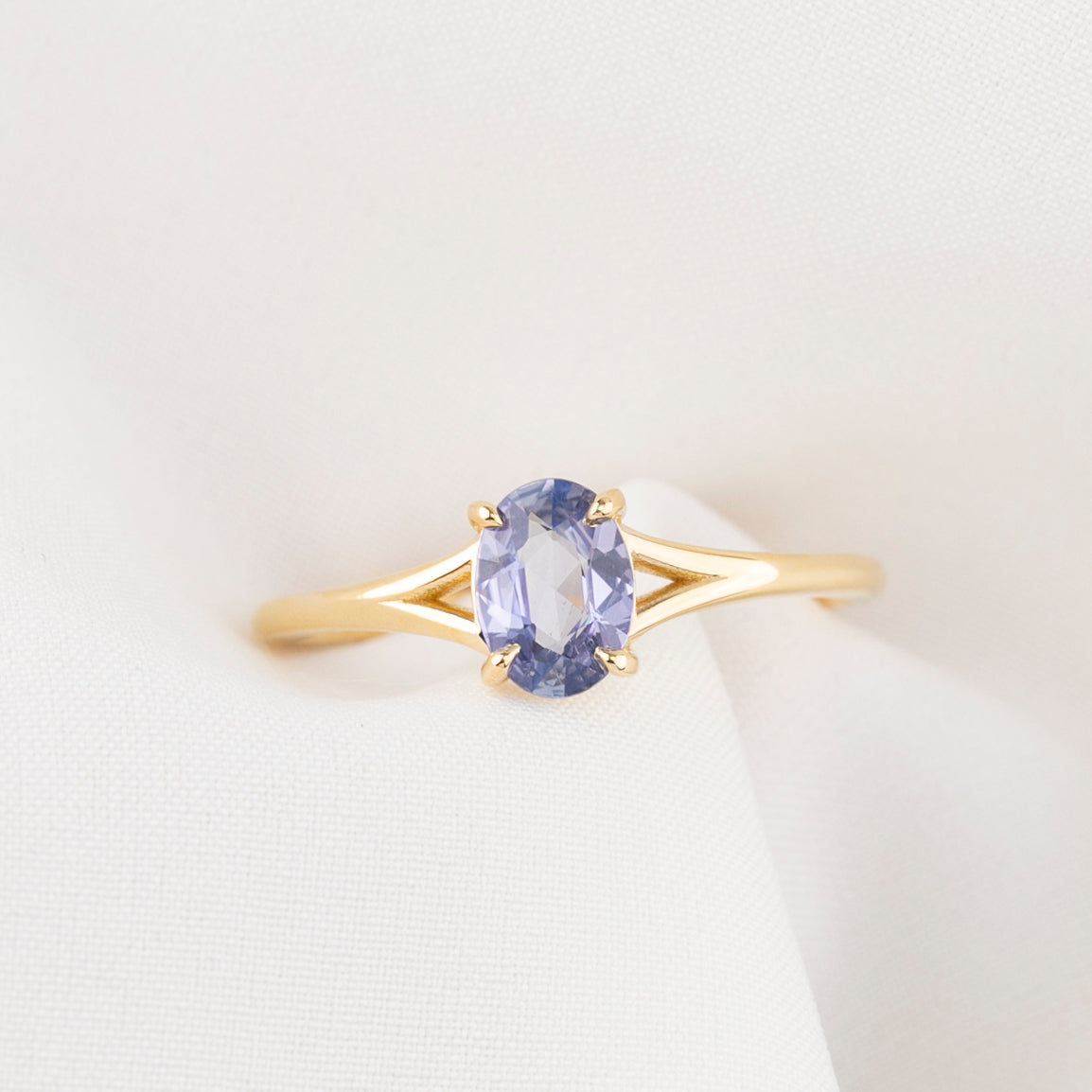 Kylie Ring, 0.60ct Madagascar Sapphire, oval shape gemstone
