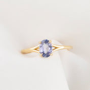 Kylie Ring, 0.60ct Madagascar Sapphire, oval shape gemstone