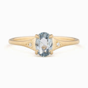 Piper Ring, 0.60ct Madagascar Sapphire, oval shape gemstone