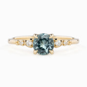 Estel Fleur Ring, 1.09ct Montana Sapphire