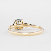 Estel Fleur Ring, 1.09ct Montana Sapphire