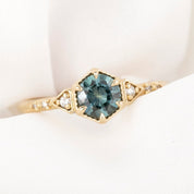 Agatha Ring, 0.70ct Montana Sapphire