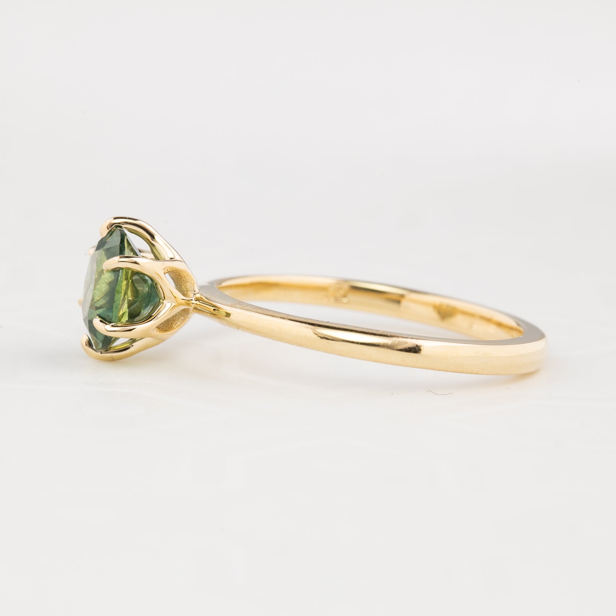 Floryn Ring, 2.16ct Green Australian Sapphire