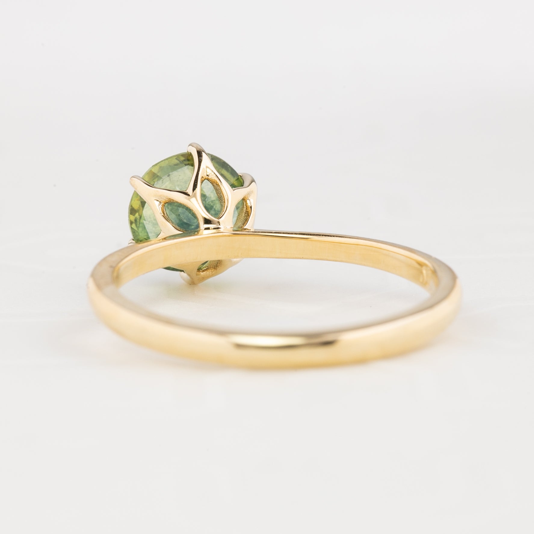Floryn Ring, 2.16ct Green Australian Sapphire