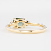 Emilie Ring, 0.83ct Madagascar Sapphire, oval shape gemstone