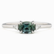 Emilie Ring, 0.97ct Madagascar Sapphire, oval shape gemstone