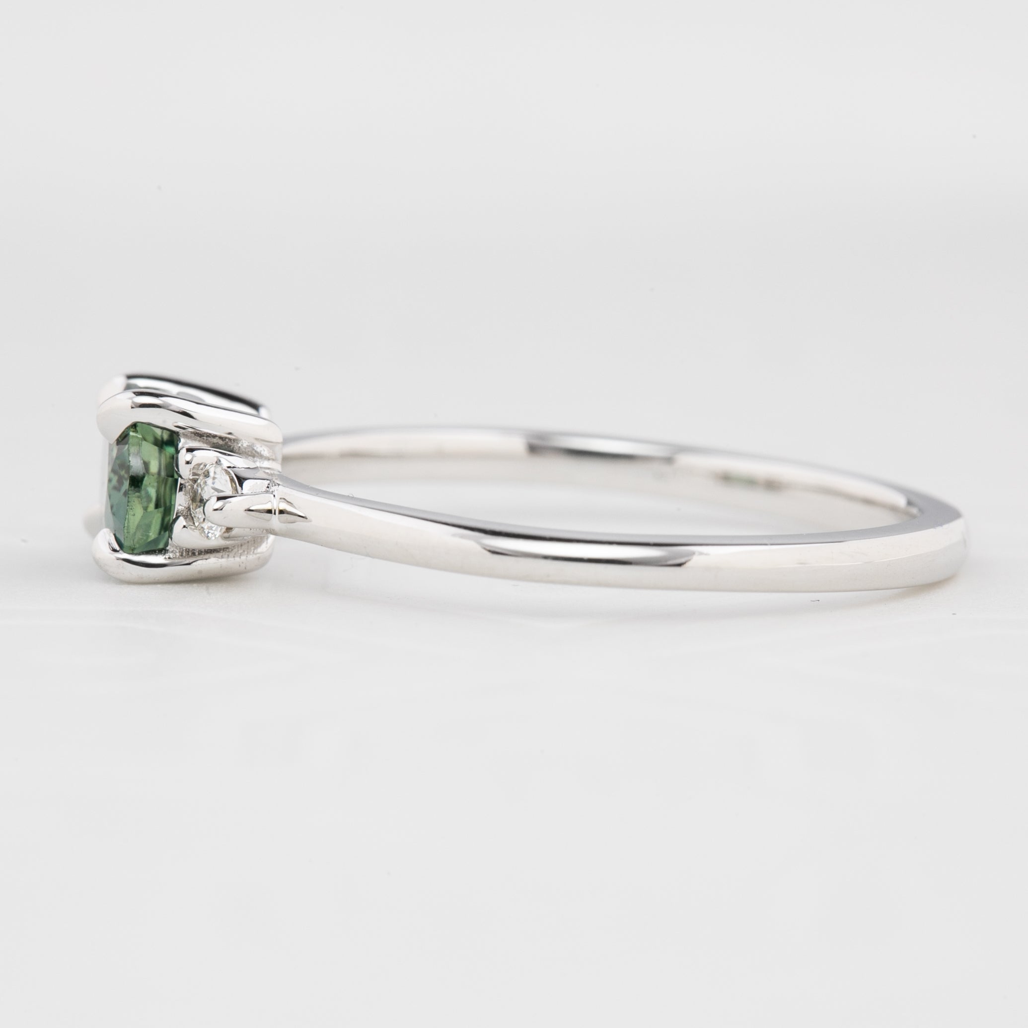Emilie Ring, 0.97ct Madagascar Sapphire, oval shape gemstone