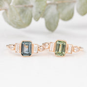 Edith Ring, 1.32ct Montana Sapphire