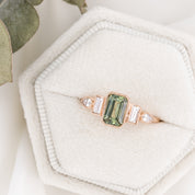 Edith Ring, 1.32ct Montana Sapphire