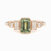 Edith Ring, 1.32ct Montana Sapphire