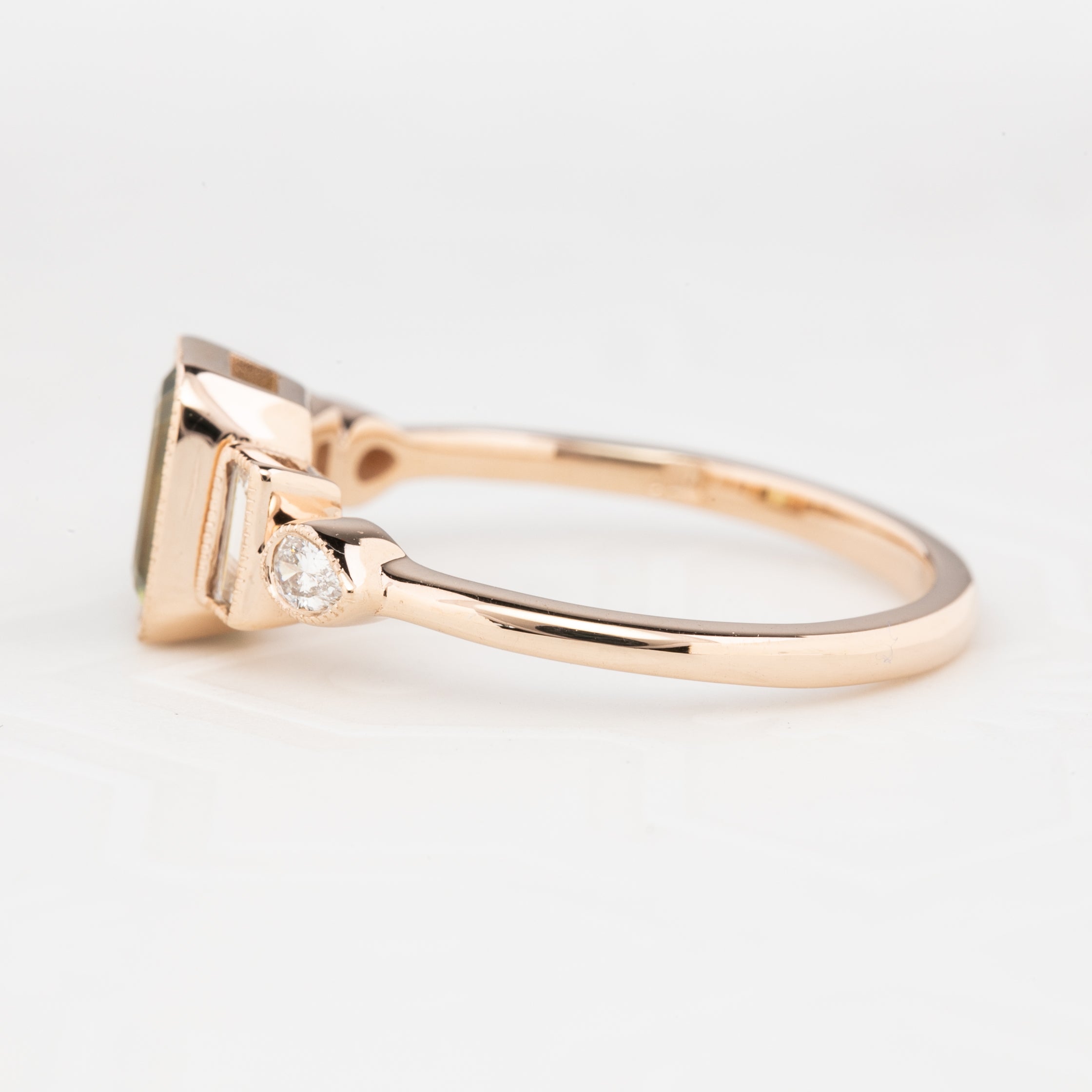 Edith Ring, 1.32ct Montana Sapphire