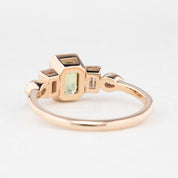 Edith Ring, 1.32ct Montana Sapphire